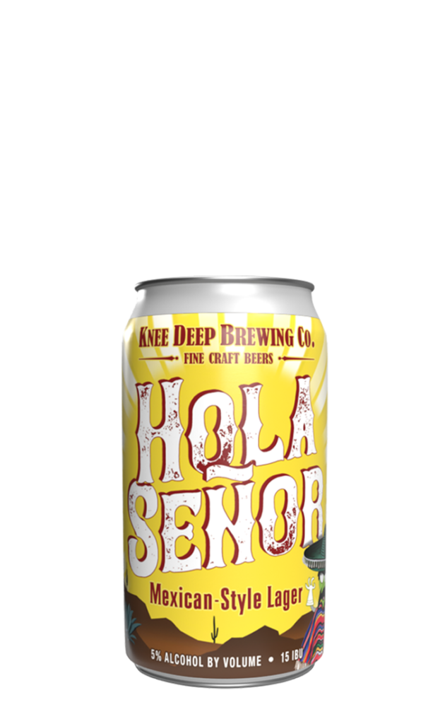 Knee Deep Hola Sensor Lager (355ml)