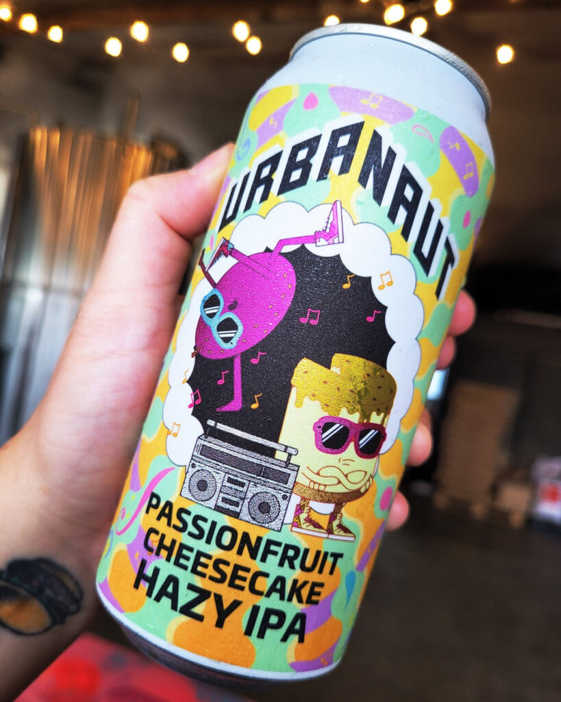 Urbanaut Passionfruit Cheesecake Hazy IPA (440ml)