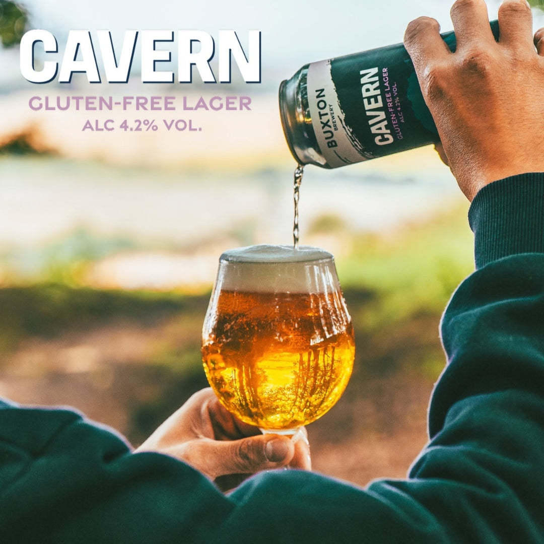 Buxton Cavern Lager (440ml) - Image 2