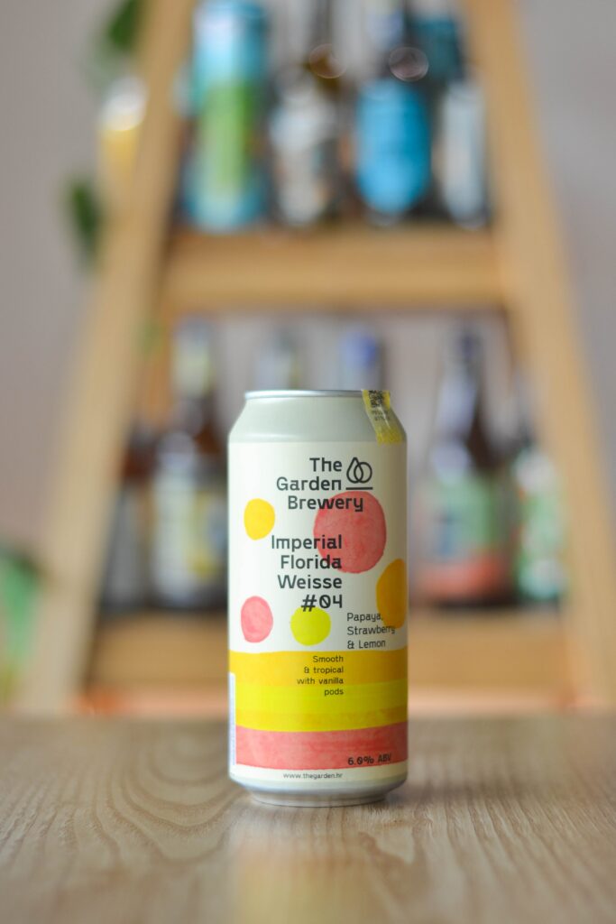 The Garden Imperial Florida Weisse #4 (Strawberry, Papaya, Vanilla & Lemon) (440ml)