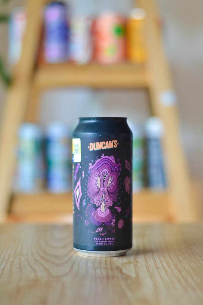 Duncan's Peach Ripple Ice Cream Sour (440ml)