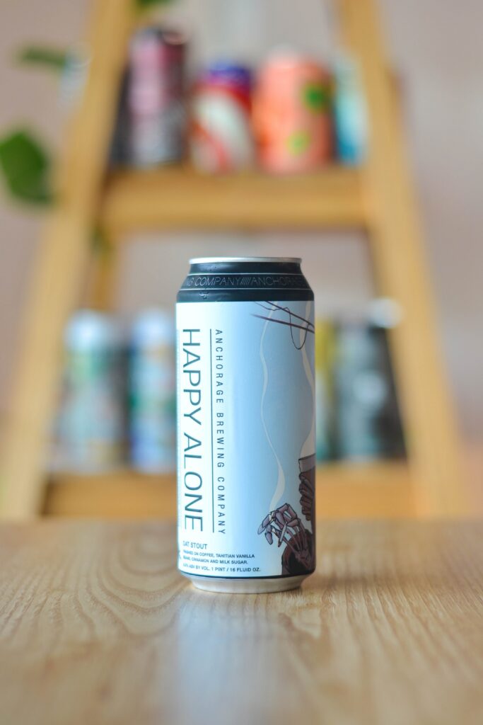 Anchorage Happy Alone Oat Stout (473ml)