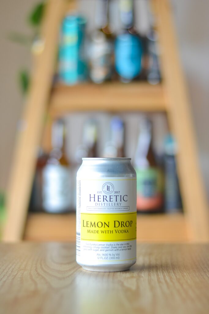 Heretic Lemon Drop Made with Vodka (355ml)