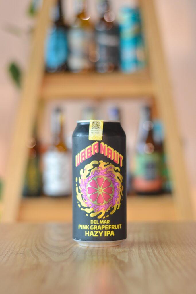 Urbanaut Del Mar Pink Grapefruit Hazy IPA (440ml)