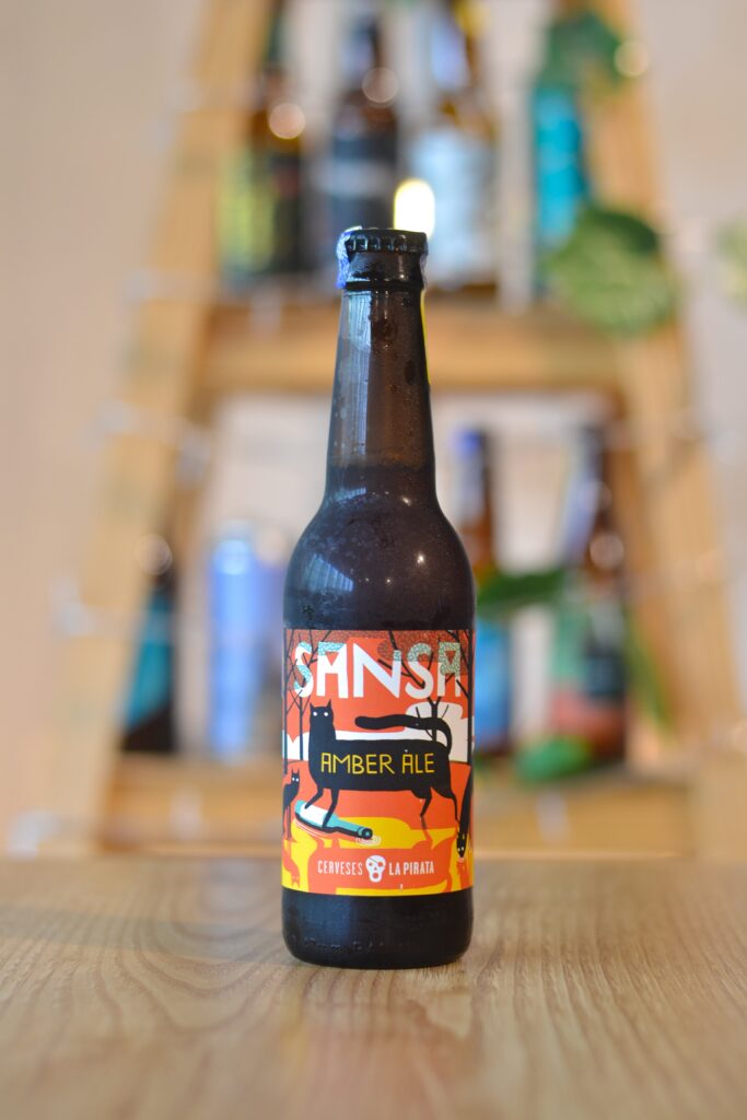 La Pirata Sansa American Amber Ale (330ml)