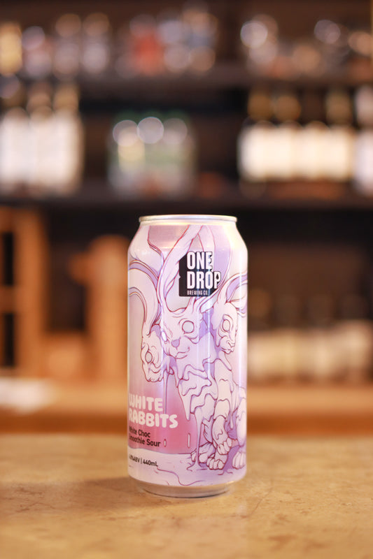 One Drop White Rabbits White Choc Smoothie Sour (440ml)