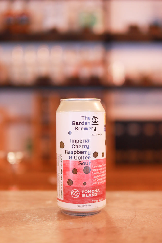 The Garden Brewery / Pomona Island Imperial Cherry, Raspberry & Coffee Sour (440ml)