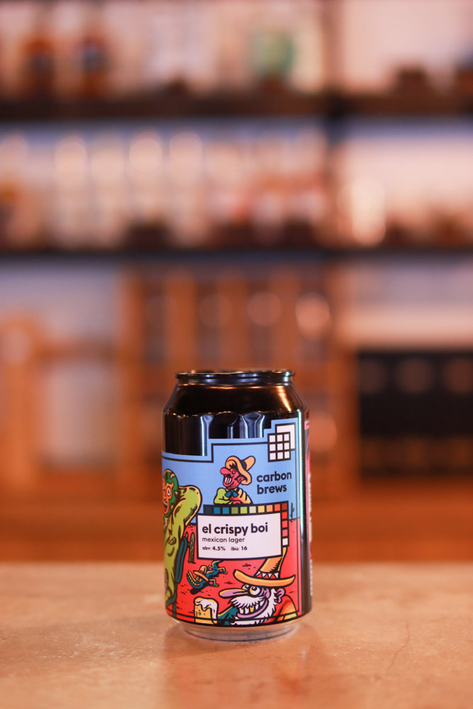 Carbon Brews El Crispy Boi Mexican Lager (330ml)