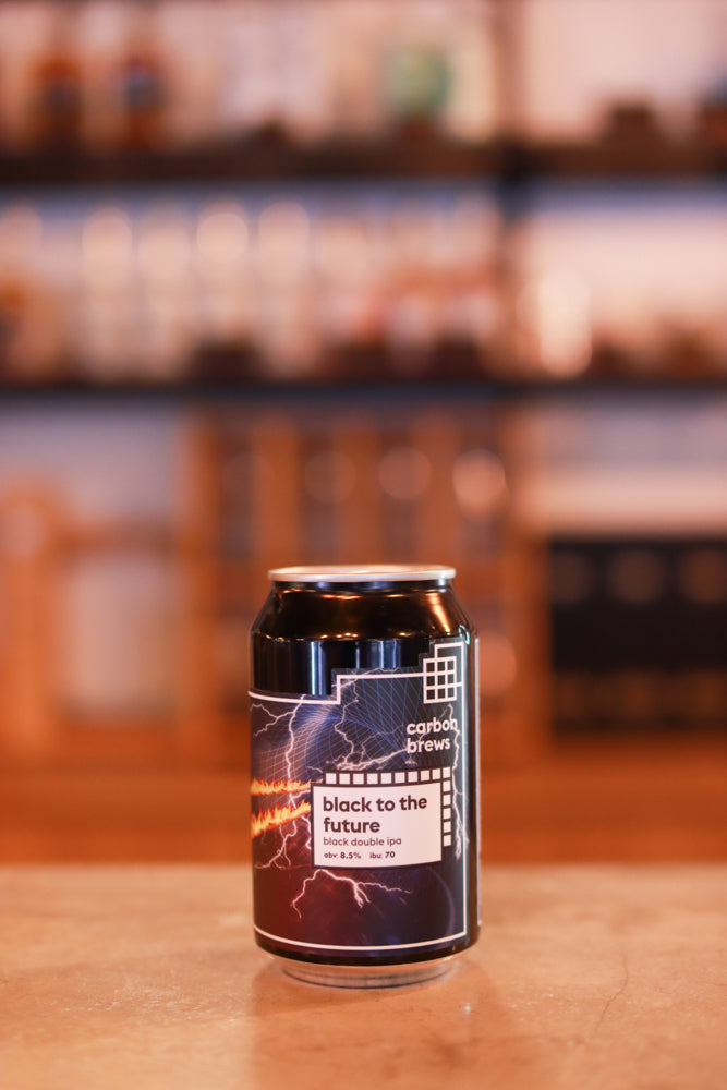 Carbon Brews Black to the Future Double IPA (330ml)