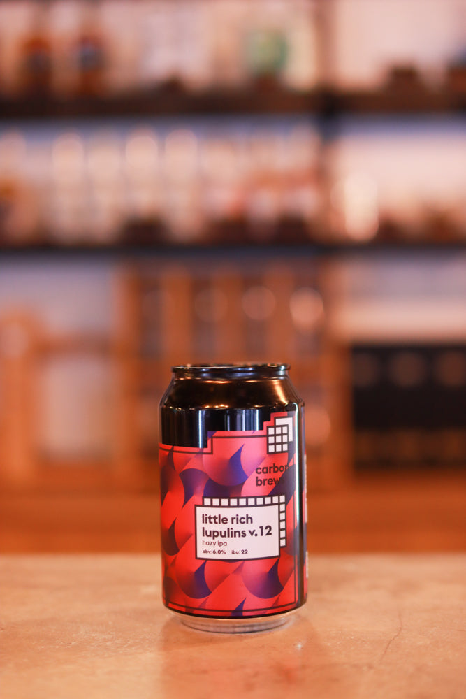 Carbon Brews Little Rich Lupulins V.12 Hazy IPA (330ml)
