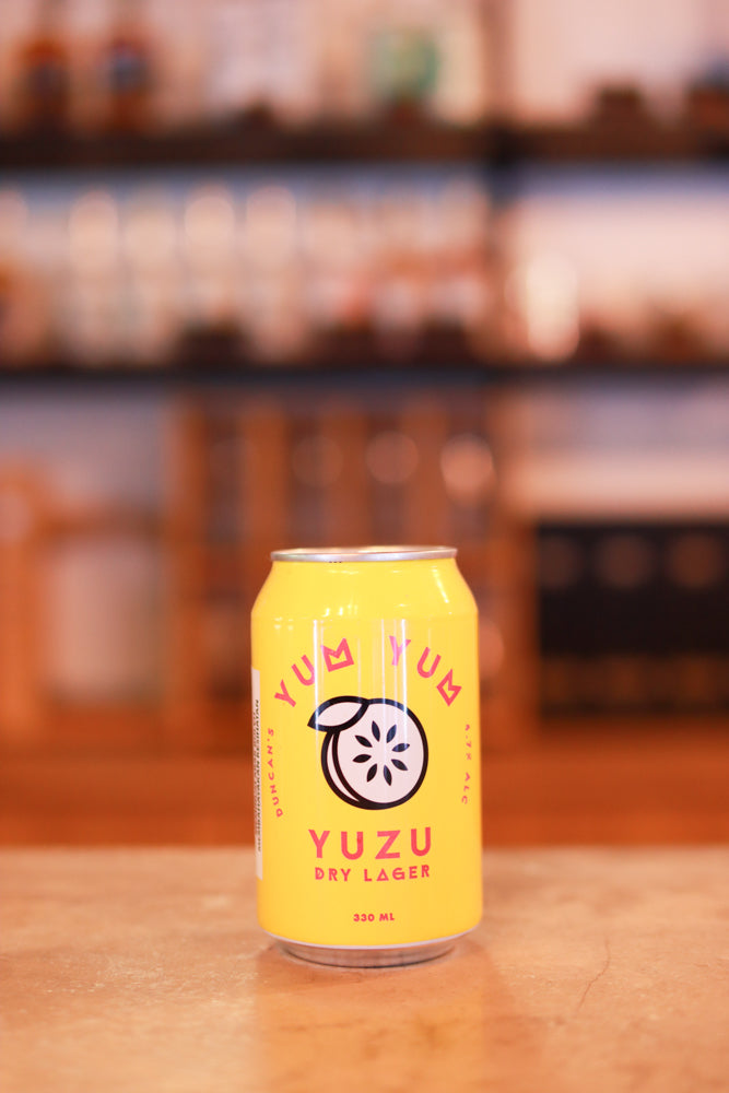 Duncan's Yum Yum Yuzu Lager (330ml)