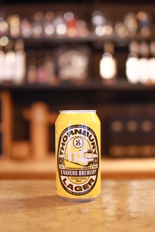 3 Ravens Thornbury Lager (375ml)
