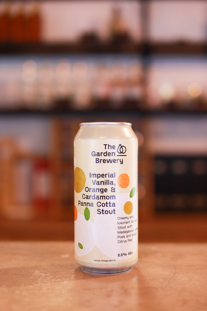 The Garden Imperial Vanilla, Orange & Cardamon Panna Cotta Stout (440ml)