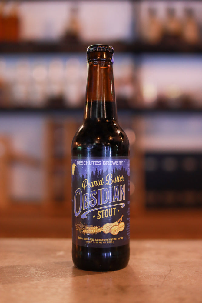 Deschutes PEANUT BUTTER Obsidian Stout (355ml)