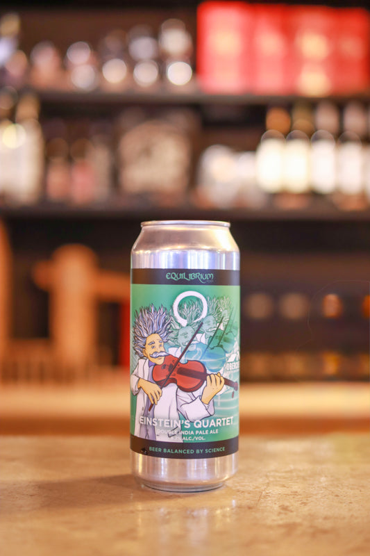 Equilibrium Einstein's Quartet Double IPA (473ml)