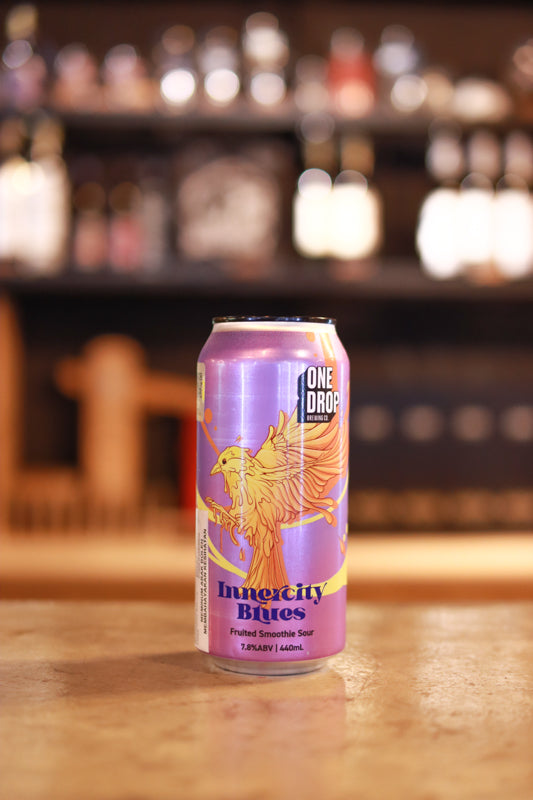 One Drop Inner City Blues Fruited Smoothie Sour (440ml)