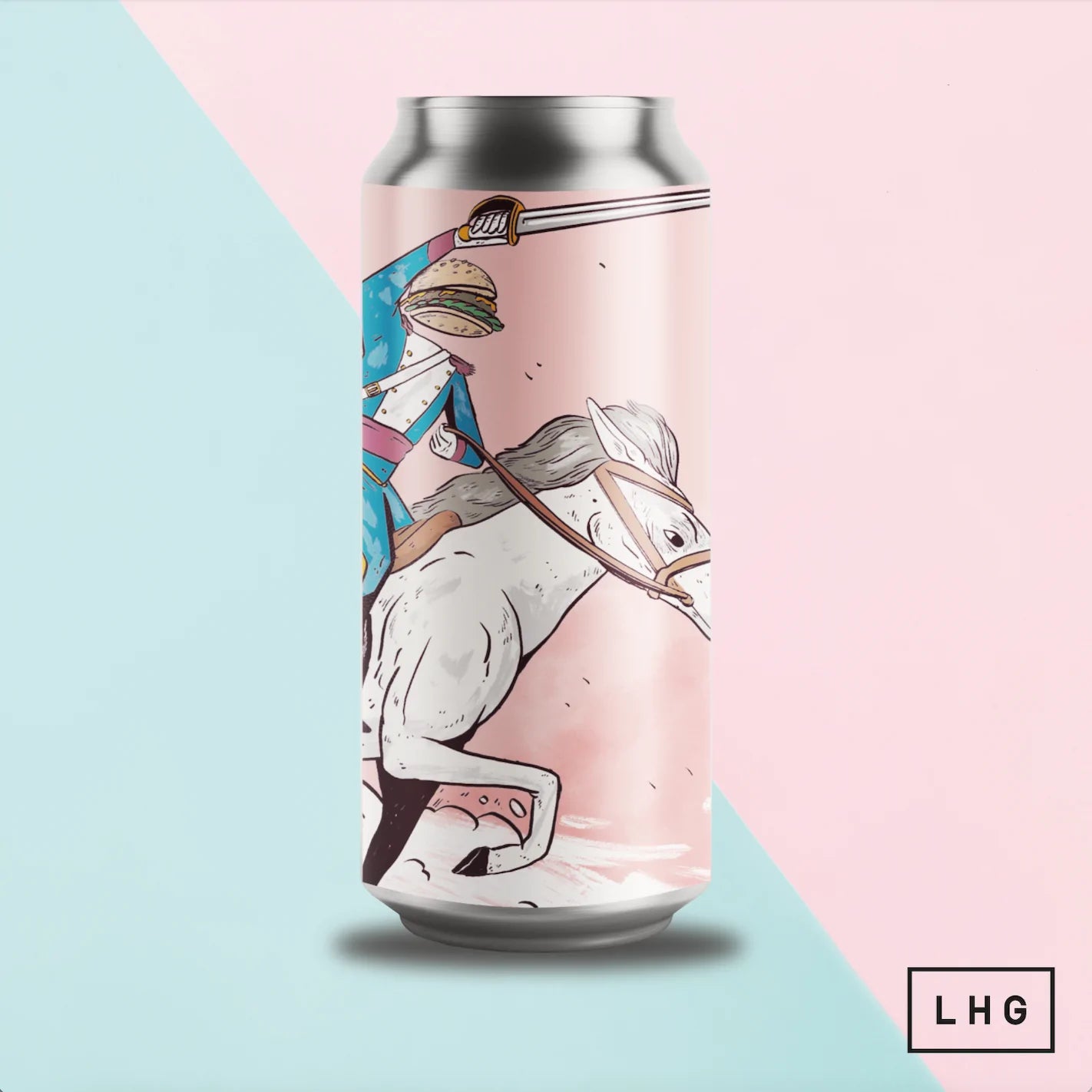 Left Handed Giant Cheese Burger Cavalry IPA (440ml)