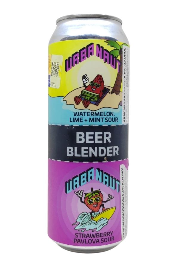 Urbanaut Beer Blender Watermelon Lime Mint Sour x Strawberry Pavlova (2X250ml)