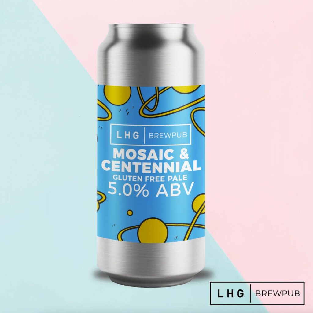 Left Handed Giant Mosaic & Centennial Gluten Free Pale Ale (440ml)