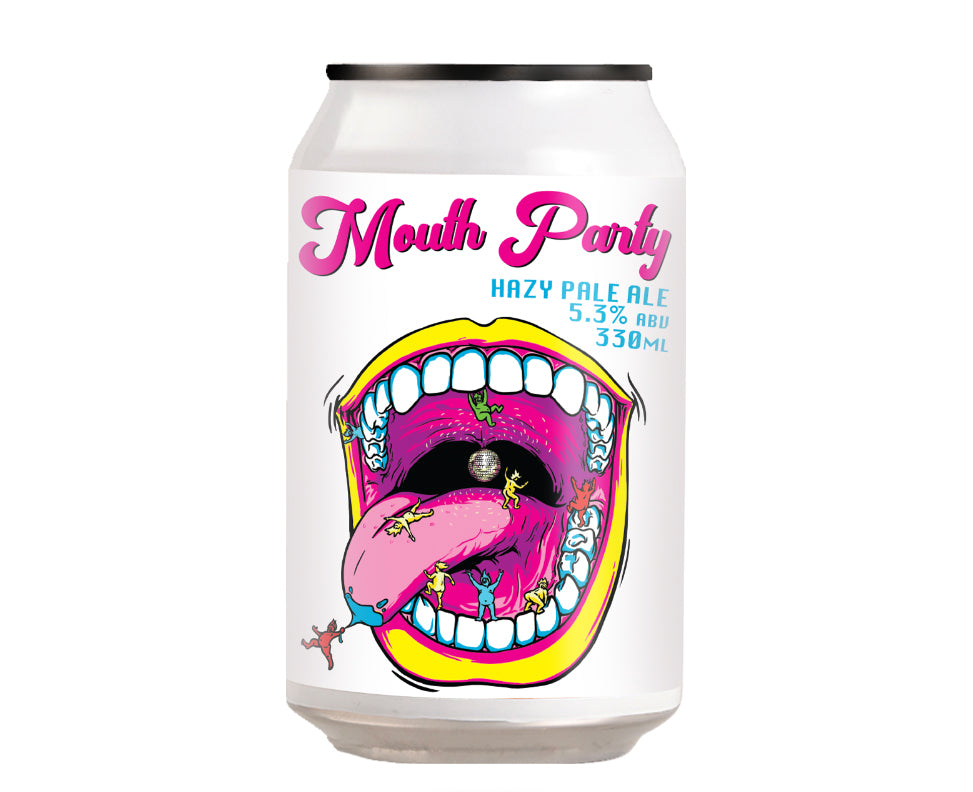 Double Vision Mouth Party Hazy Pale Ale (330ml)